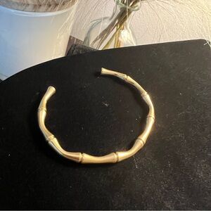 Bamboo style bangle